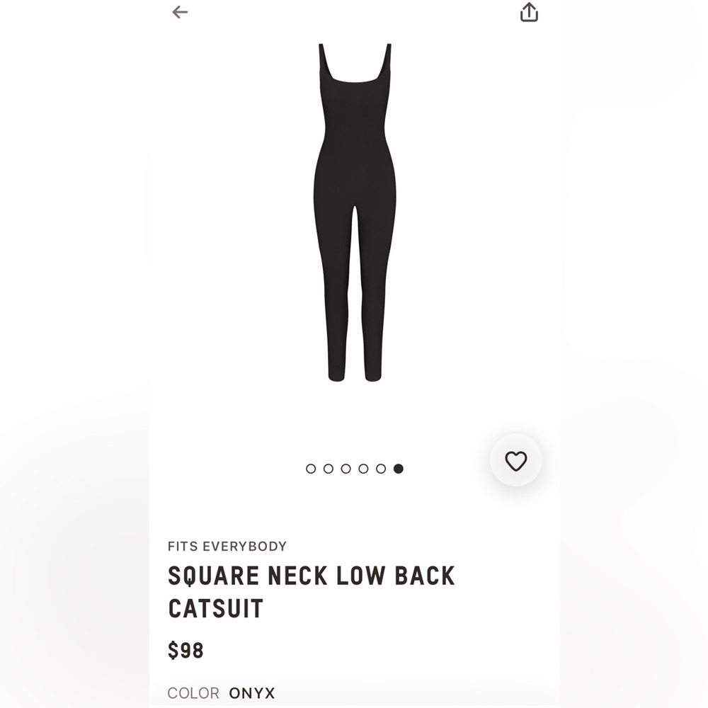 FITS EVERYBODY
SQUARE NECK LOW BACK
CATSUIT